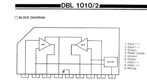 DBL1010HB-100 M-R Integrated Circuit Chip 7-18V 1KHZ lärmarm