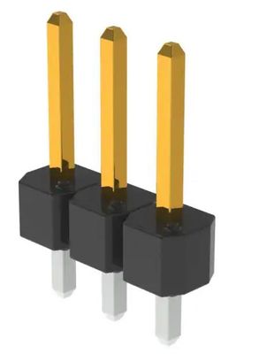68000-203HLF Steckkopf durch Loch 3 Position 0,100&quot; 2,54mm