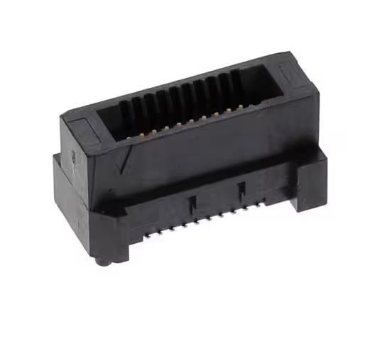 HSEC8-110-01-S-DV-A-PE-K-TR 20 Position Weiblicher Stecker mit doppelter Kante Gold