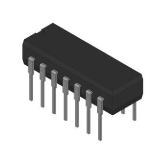 CD54HCT08F3A IC-Kanal HCT Typen 2V bis 6V Betrieb Busfahrer Ausgänge 15 LSTTL