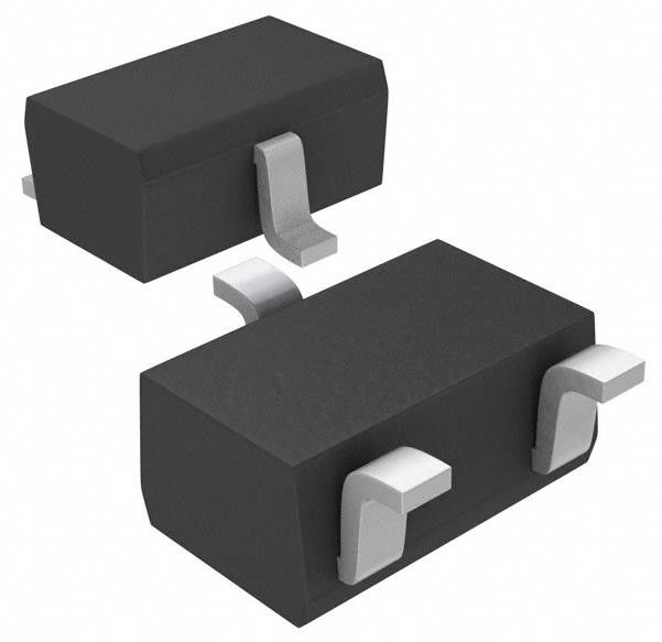 DTC124EUAT106 Bipolartransistor (BJT) mit vorgebildeter Verzerrung 50 V 30 mA 250 MHz 200 mW